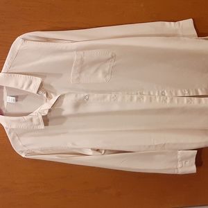 Old Navy cream tunic style blouse never worn size large
